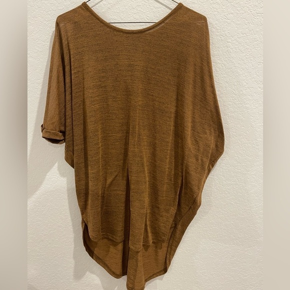 New Look Cold Shoulder Lace Up Back Blouse Size Small - Picture 3 of 10